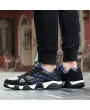 Men Soft Breathable Running Shoes Light Lace Up Casual Sneakers