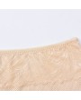 Seamless Ice Silk Lace Breathable Mid Waisted Panties
