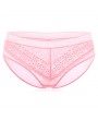 Sexy See Through Mesh Breathable Mid Waist Panties For Women