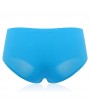 Breathable Ice Silk Seamless Hip Lifting Mid Waist Panties