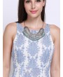 Women Sexy Floral Print Bandage Backless Sleeveless O Neck Jumpsuits