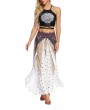 Bohemian Wide Leg Yoga Inregular Pants