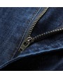 Pockets Casual Loose High Elastic Long Jeans for Men