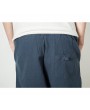 Mens Summer Breathable Solid Color Loose Drawstring Casual Shorts Board Shorts