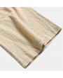 Mens Cotton Linen National Style Breathable Elastic Casual Straight Pants