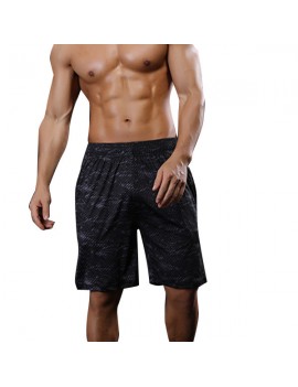 Mens Summer Quick Dry Breathable Elastic Waist Gym Shorts Jogger Shorts