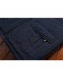 Men's Mutil-Pockets Outdoor Fishing Sleeveless Shearling Stand Collar Coat Thicken Fleece Vest