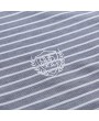 80% Cotton Striped Short Sleeve Casual Golf Shirt for Men